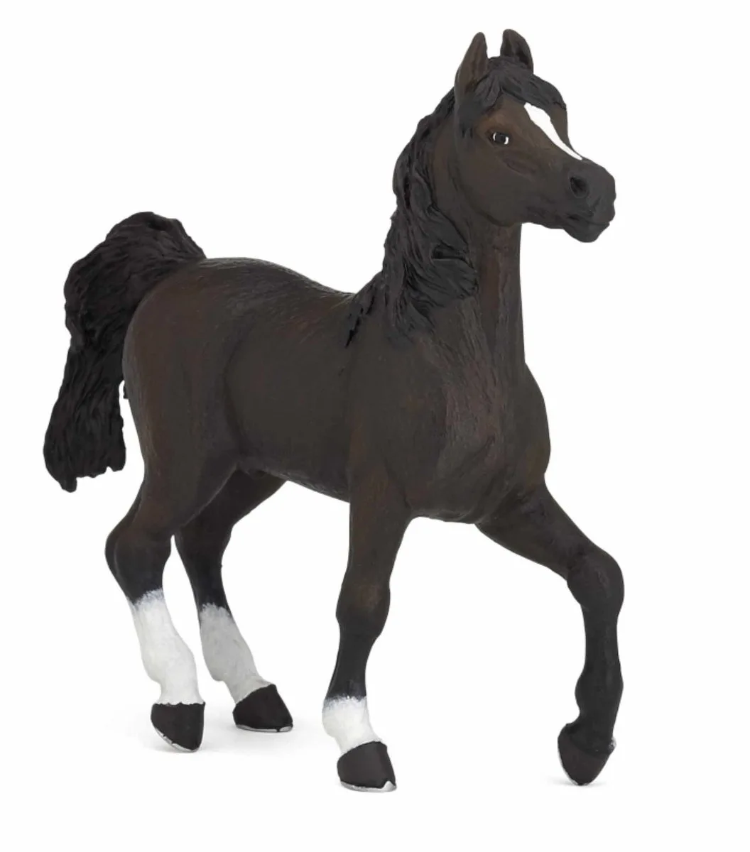 Speelfiguur - Paard - Hengst - Arabische volbloed de Papo en Multicolore – photo du produit
