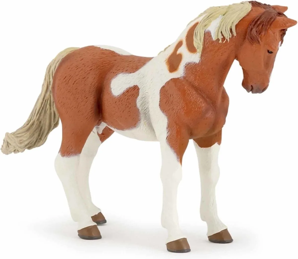 Speelfiguur - Paard - Merrie - Pinto de Papo en Multicolore – photo du produit