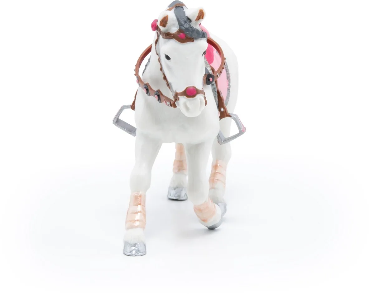 Speelfiguur - Pony - Dravend - Met zadel & tuig von Papo in Mehrfarbig – Produktfoto