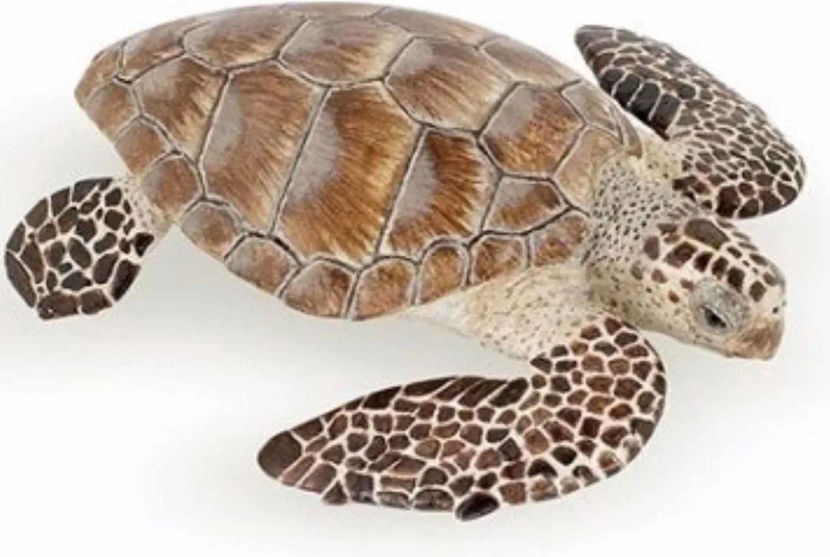 Speelfiguur - Waterdier - Zee schildpad van Papo in Meerkleurig – productfoto