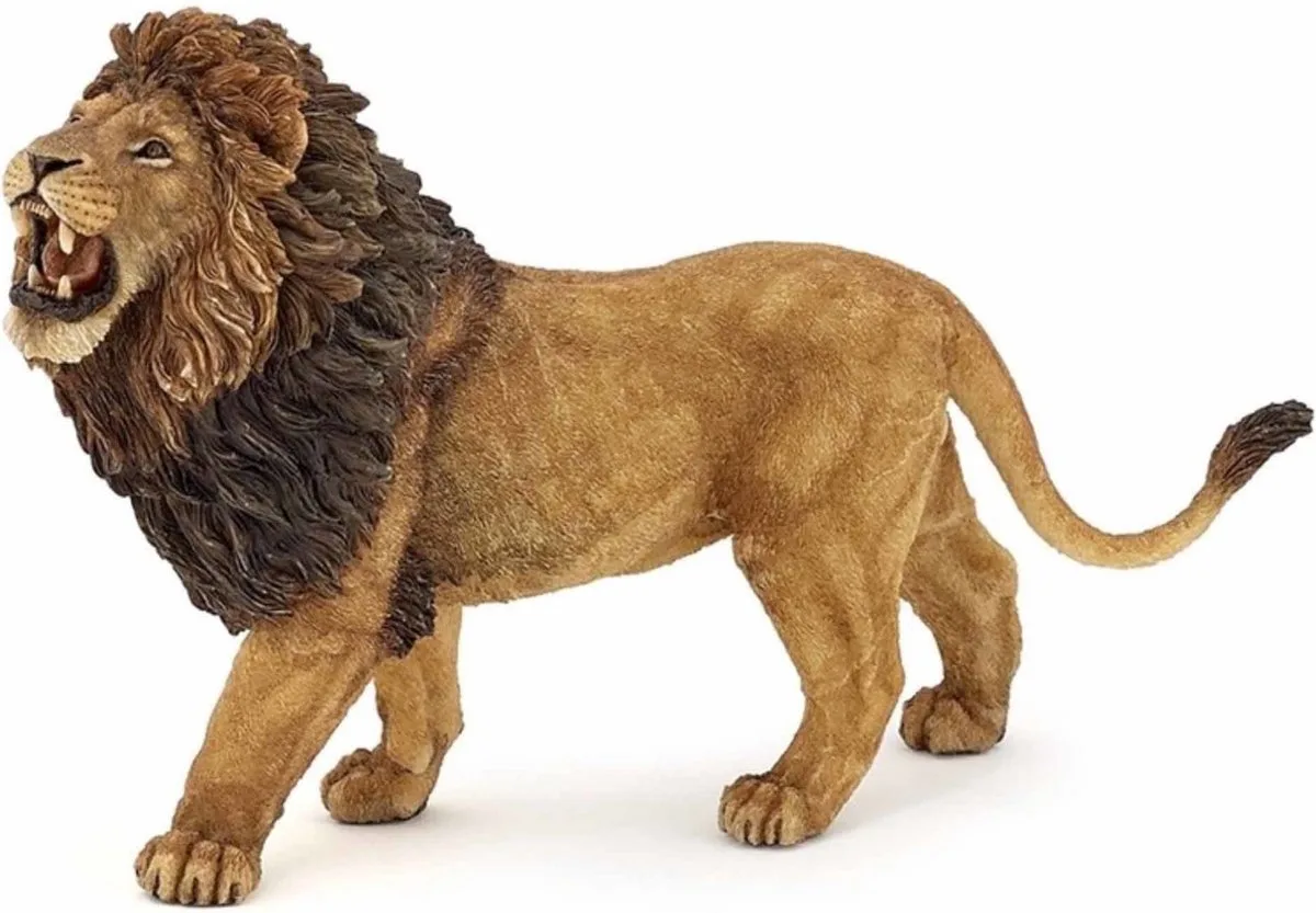 Speelfiguur - Wild dier - Leeuw - Brullend de Papo en Multicolore – photo du produit