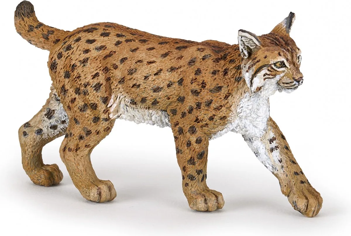 Speelfiguur - Wild dier - Lynx van Papo in Meerkleurig – productfoto