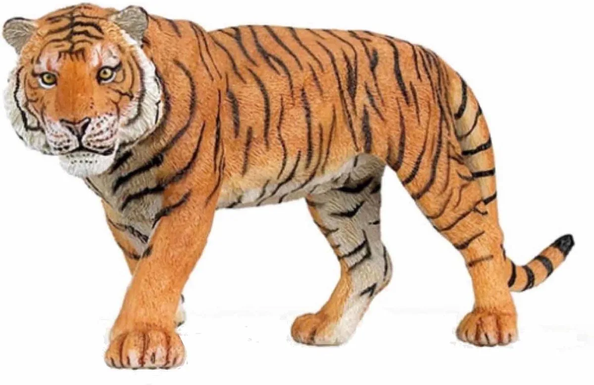Speelfiguur - Wild dier - Tijger de Papo en Multicolore – photo du produit