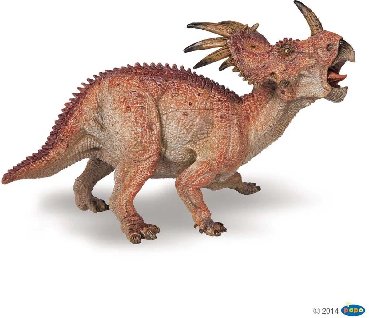 Styracosaurus - Dinosaurus de Papo en Marron – photo du produit