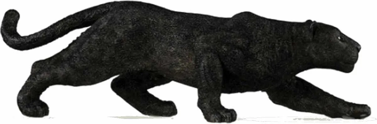 Zwarte Panter - Speelfiguur wilde dieren - Luipaard von Papo in Mehrfarbig – Produktfoto