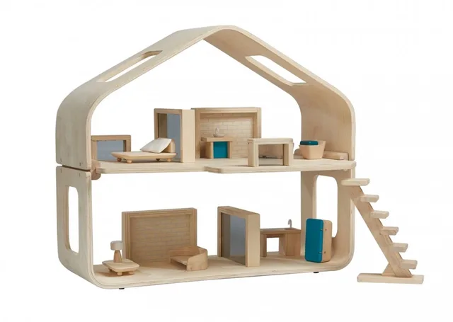 modern poppenhuis.