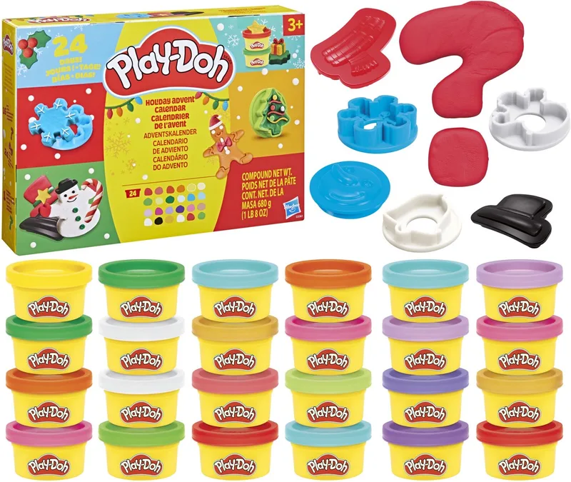 Adventskalender van Play-Doh in Meerkleurig – productfoto