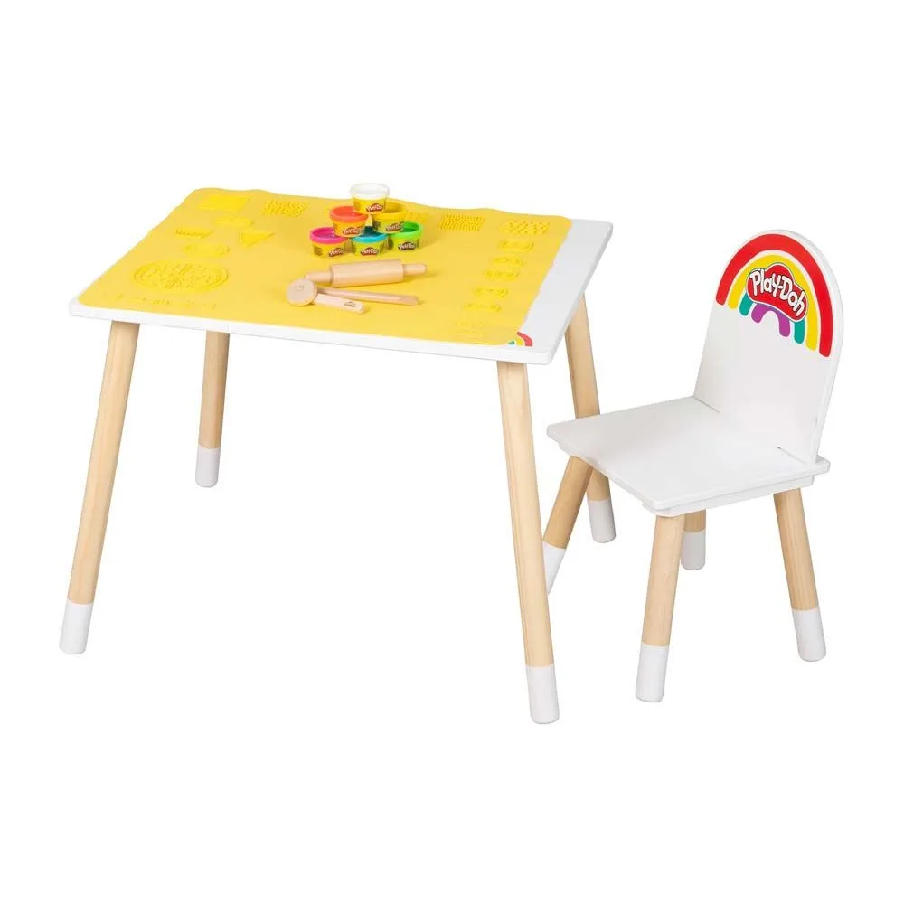 Roba Sitzgruppen-Set Play-Doh 12-teilig weiß/natur von Play-Doh – Produktfoto