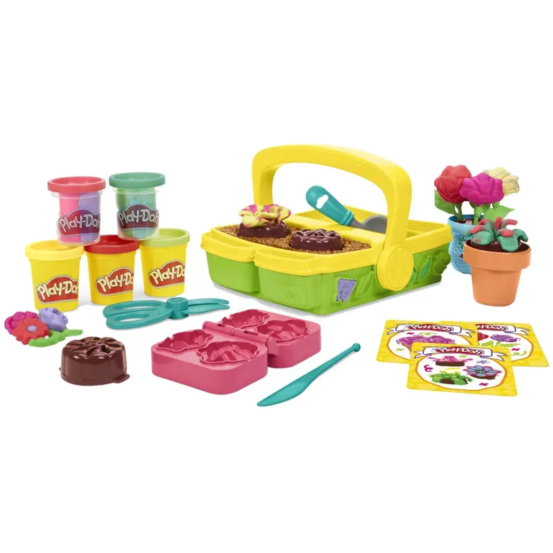 Bloeiende Bloemen Speelset - Boetseerklei - Inclusief 5 Play-Doh potjes från Play-Doh i Flerfärgad – produktbild 4 av 6
