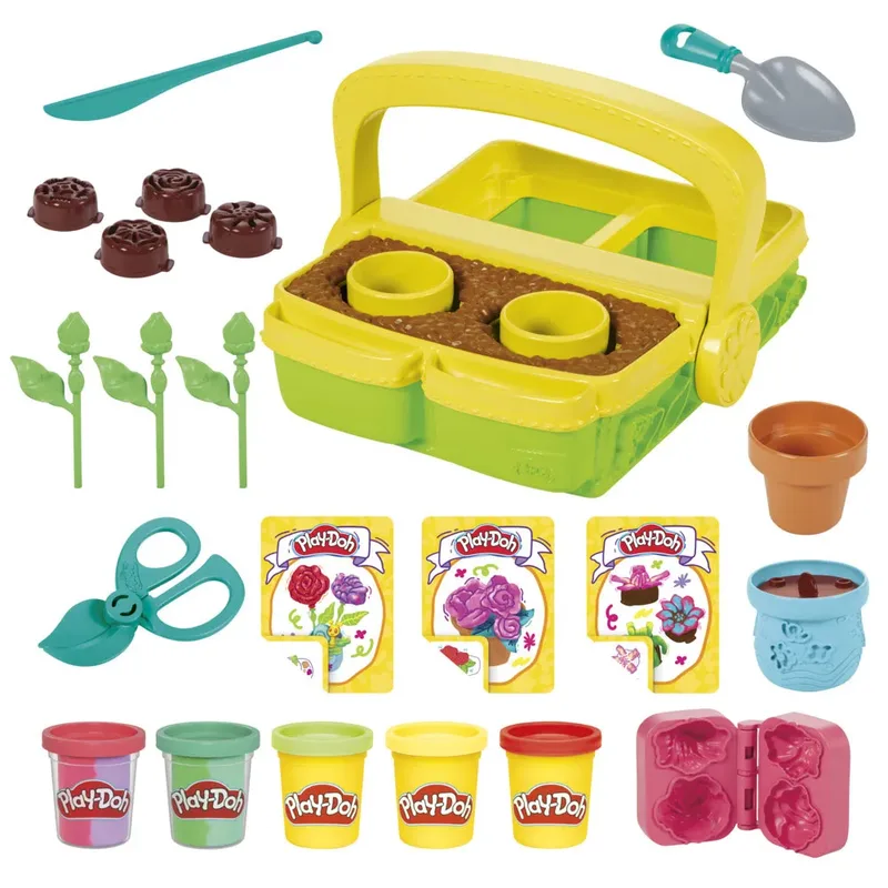 Bloeiende Bloemen Speelset - Boetseerklei - Inclusief 5 Play-Doh potjes från Play-Doh i Flerfärgad – produktbild 2 av 6
