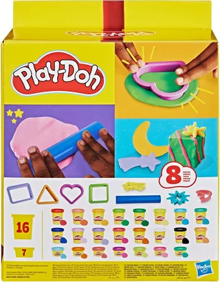 Cadeauset, 23 potjes en 8 stuks gereedschap van Play-Doh in Meerkleurig – productfoto 3 van 4