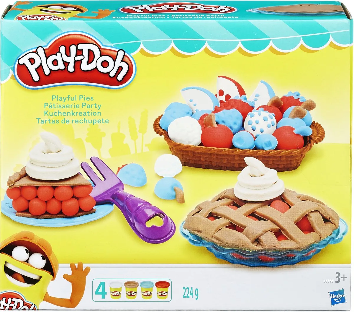 Cakejes en Taartjes - Playful Pies - Klei von Play-Doh in Mehrfarbig – Produktfoto