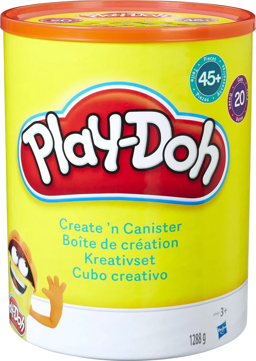 Create 'N Canister Startersset - Klei von Play-Doh in Mehrfarbig – Produktfoto