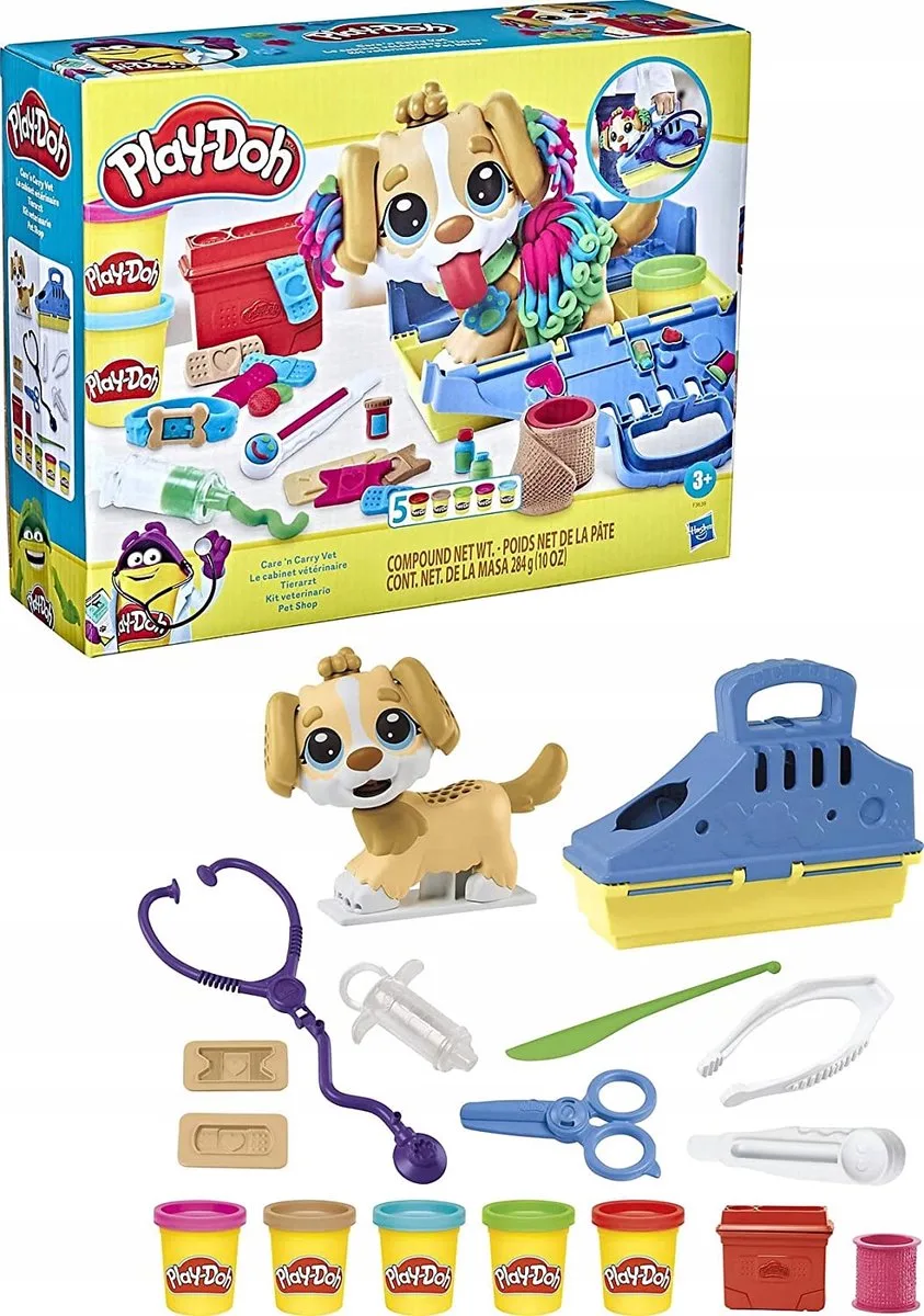 Dierenarts Set: Speelgoed voor Kinderen de Play-Doh – photo du produit