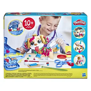 Dierenarts Speelset - Boetseerklei - Inclusief 5 Play-Doh potjes - Knutselen voor kinderen de Play-Doh en Multicolore – photo du produit 4 sur 6