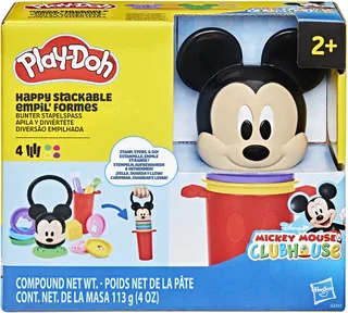 Disney Junior Vrolijke stapelspeelset, knutselspeelgoed voor kinderen by Play-Doh in Multicolour – product photo 1 of 6