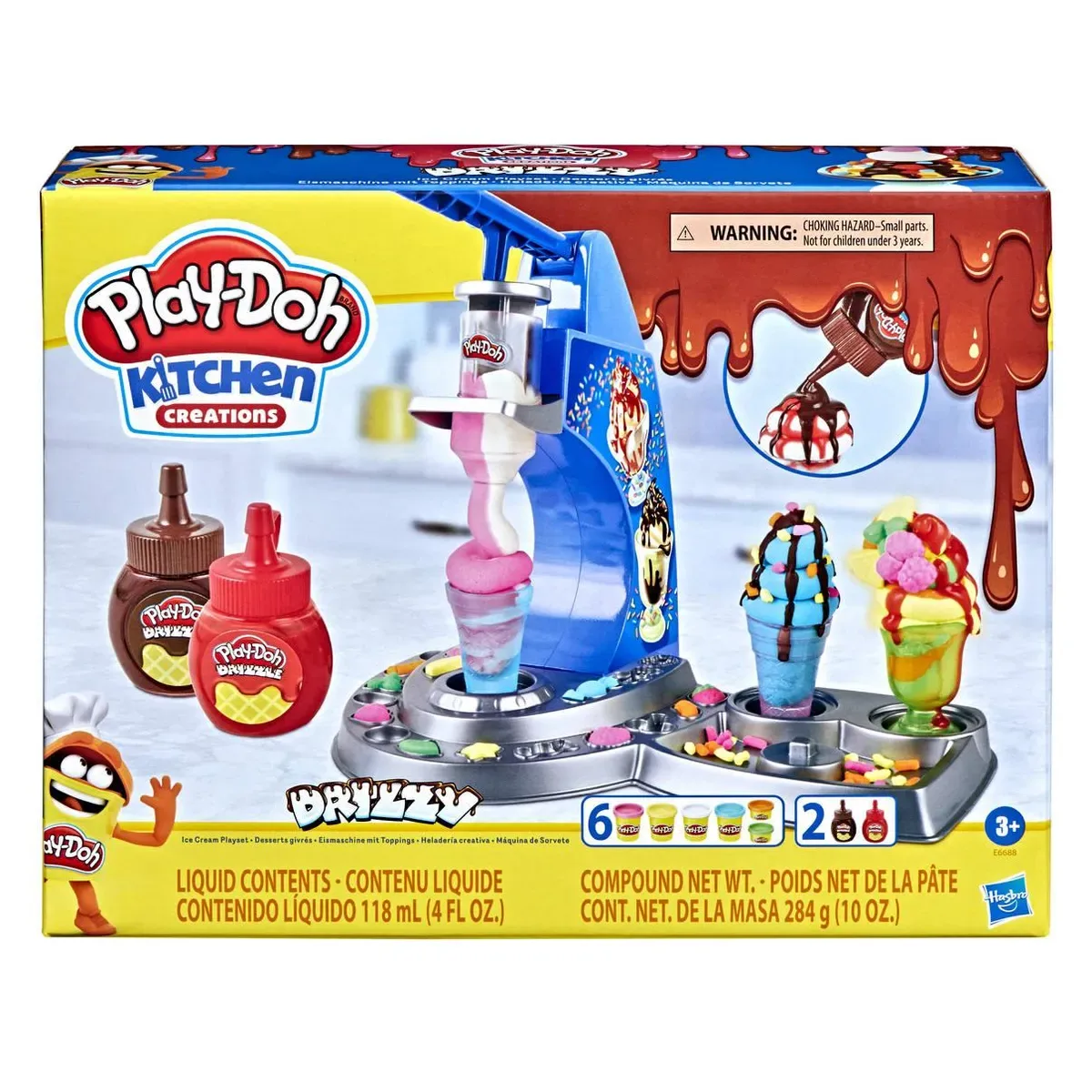 Drizzy Eismaschine mit Toppings de Play-Doh – photo du produit