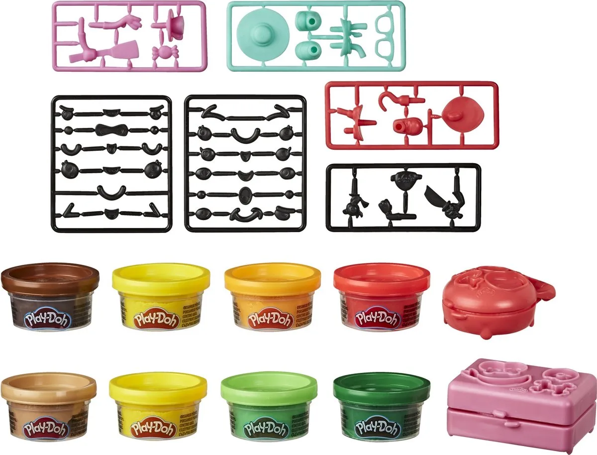 E9745 materiaal voor pottenbakken en boetseren de Play-Doh en Diverse kleuren – photo du produit
