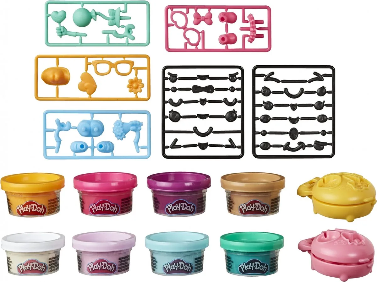 E9746 materiaal voor pottenbakken en boetseren fra Play-Doh i Flerfarvet – produktbillede