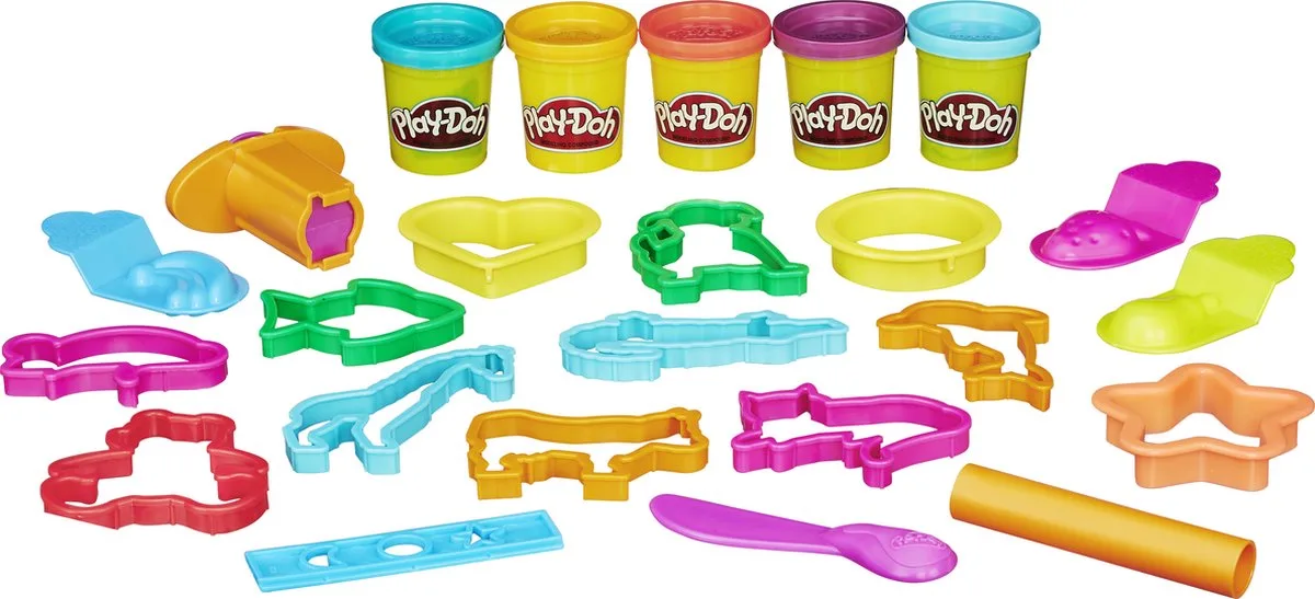 Essentials Tub - Emmer - Klei by Play-Doh in Multicolour – product photo