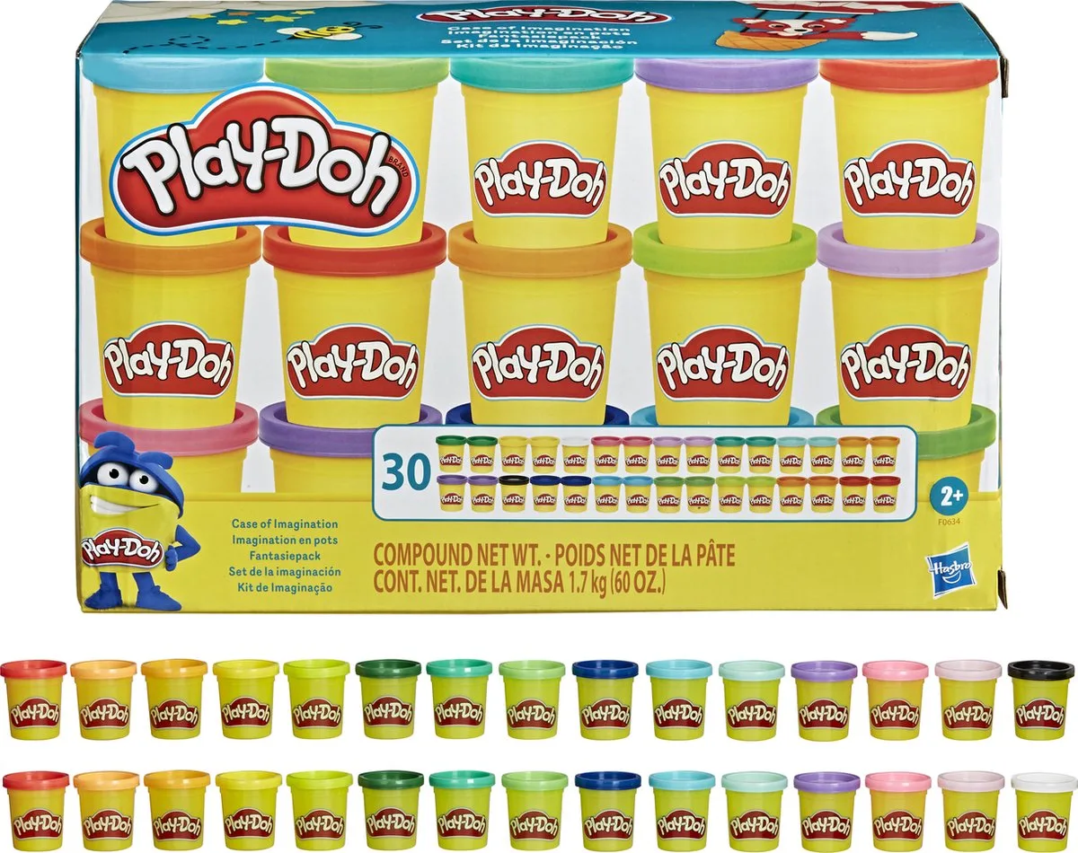 Fantasie Set - 30 Kleipotjes by Play-Doh in Multicolour – product photo