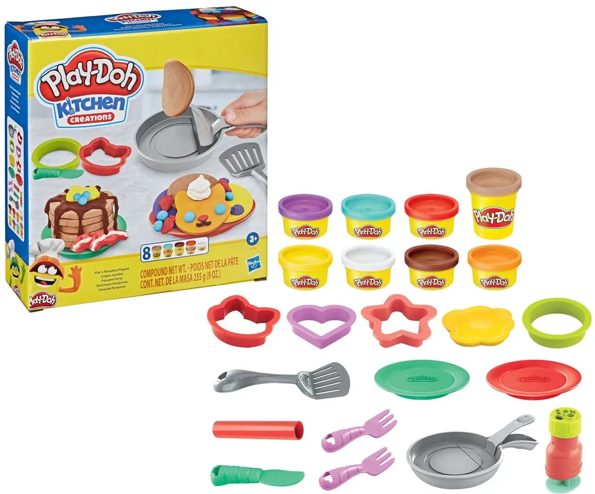 Kitchen Creations Pandekagesæt fra Play-Doh i Flerfarvet – produktbillede