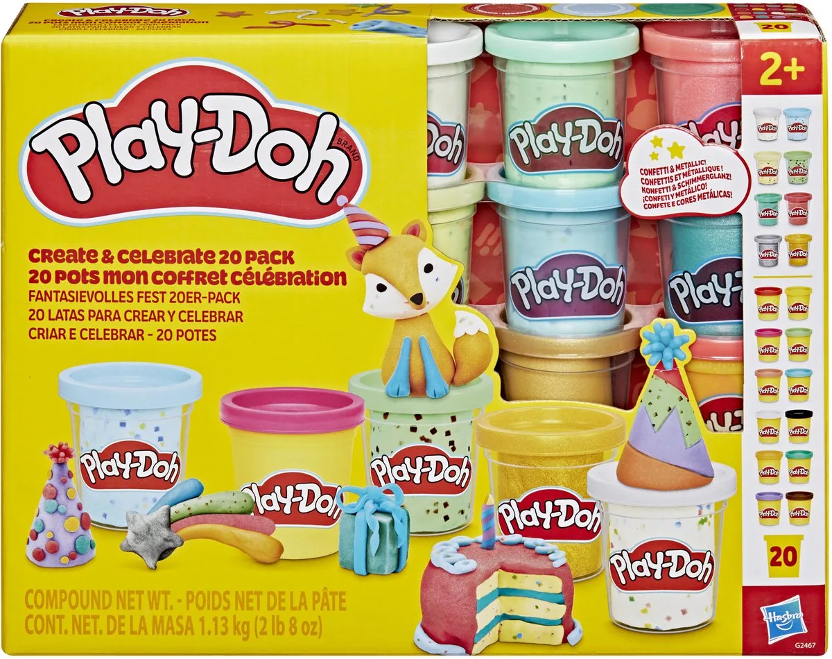 Heerlijk creeren 20-pack de Play-Doh en Multicolore – photo du produit