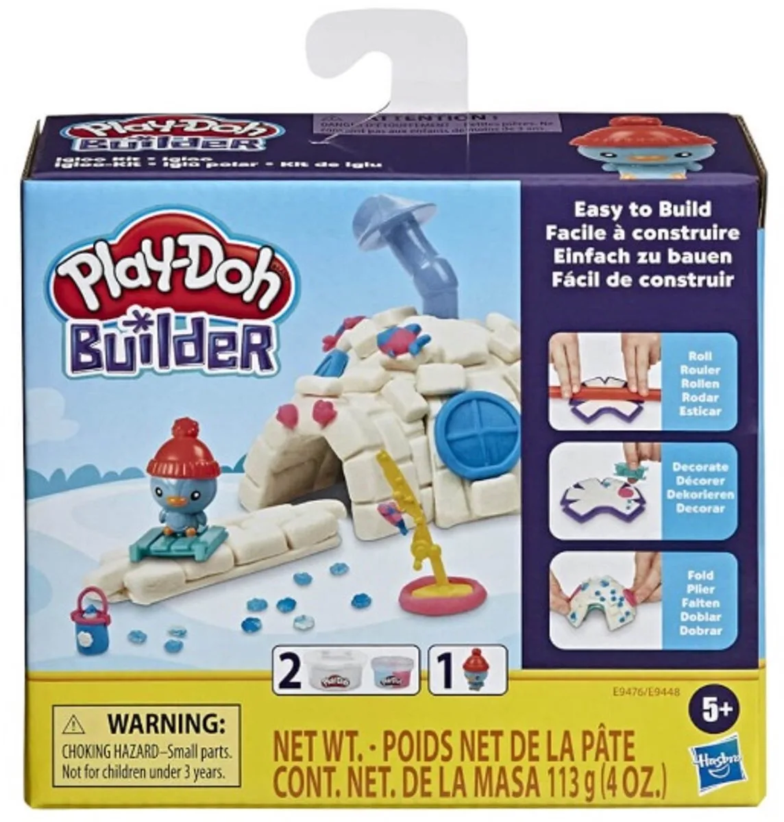 klei set Mini Builder Iglo de Play-Doh en Multicolore – photo du produit