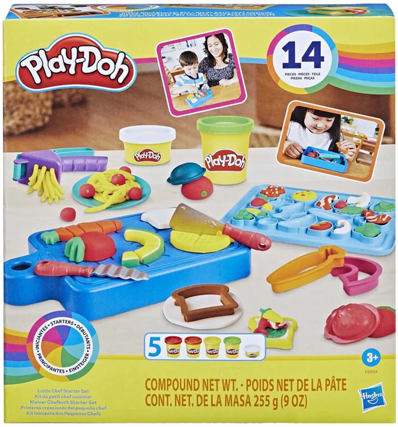 Little Chef Starter Set - Boetseerklei från Play-Doh i Orange – produktbild 1 av 4