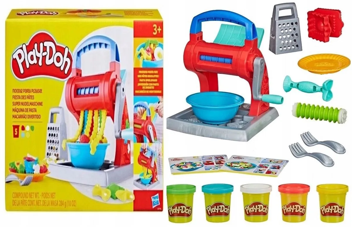 Machaoni Maker - Hasbrgoed Hasbrgoed fra Play-Doh i Blå – produktbillede