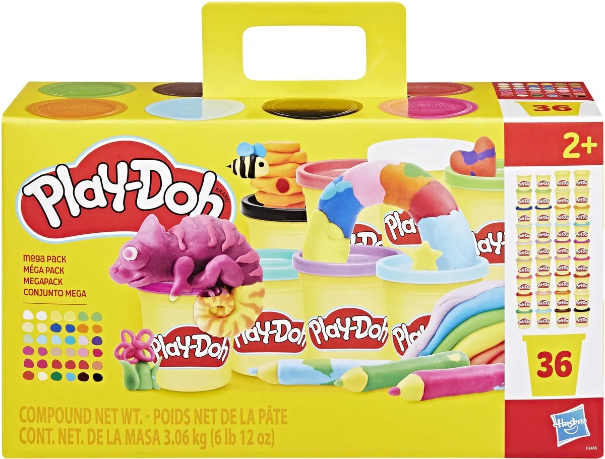 Mega Pack - 36 potjes de Play-Doh en 36 potjes – photo du produit