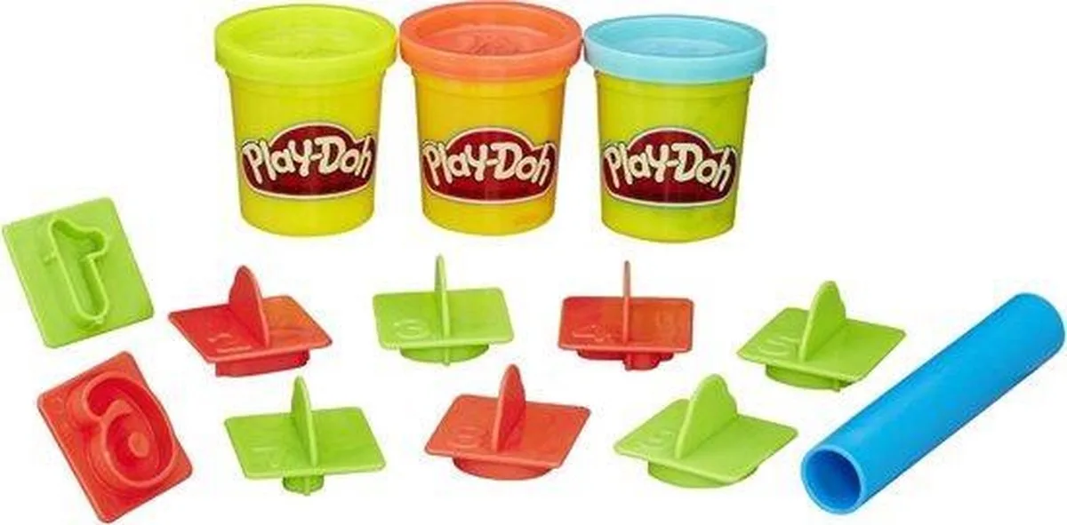 Mini Emmer Cijfers von Play-Doh in Mehrfarbig – Produktfoto