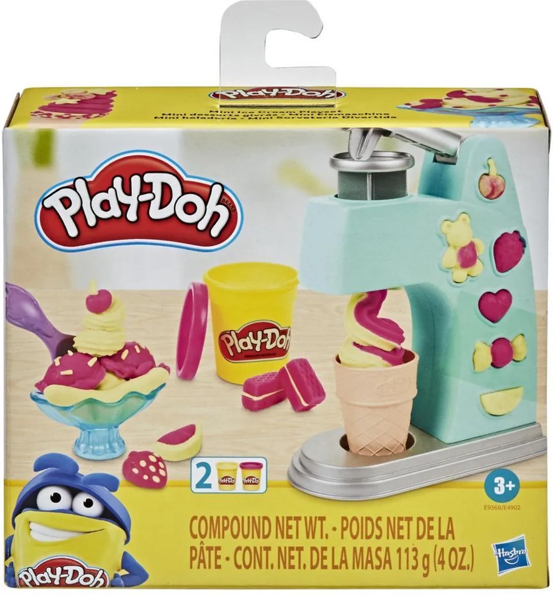 Mini Ice Cream Playset - Klei set - Ijsjes maken fra Play-Doh i Ijsje – produktbillede