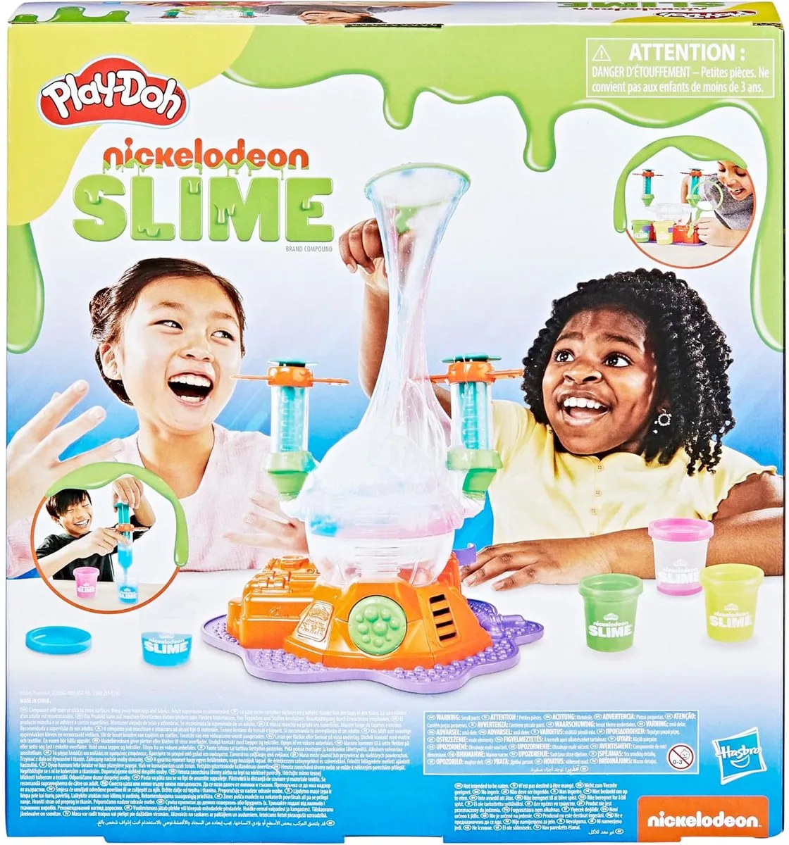 Nickelodeon Slijm Bubbel Lab - Slijm & Bubbel machine - Slijm Speelgoed fra Play-Doh i Flerfarvet – produktbillede