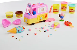 Peppas IJsjes Speelset - Boetseerklei - Inclusief 5 Play-Doh potjes by Play-Doh in Multicolour – product photo 3 of 5