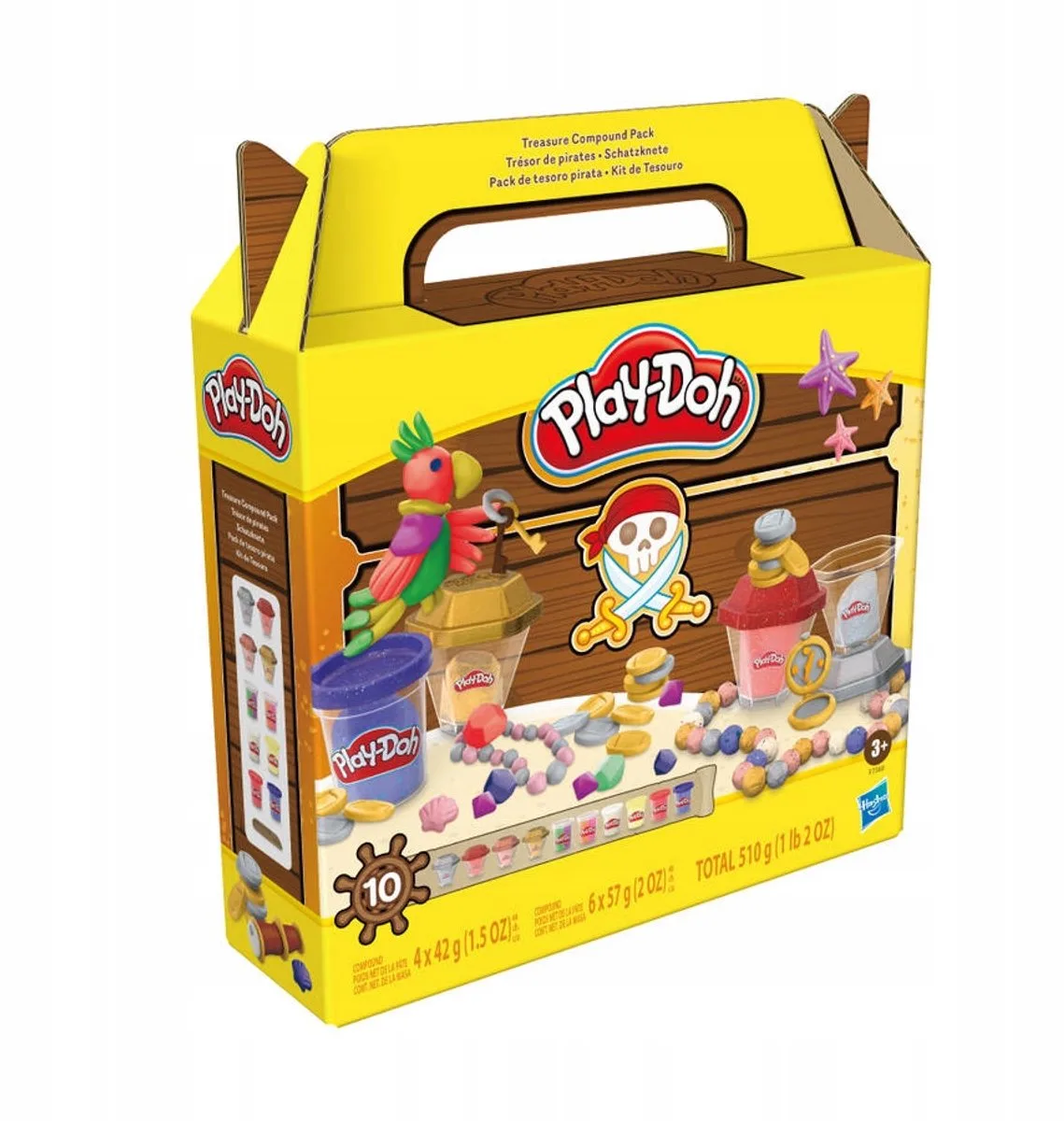 Piratenhoed Kneedbare jurkset F7380 från Play-Doh – produktbild