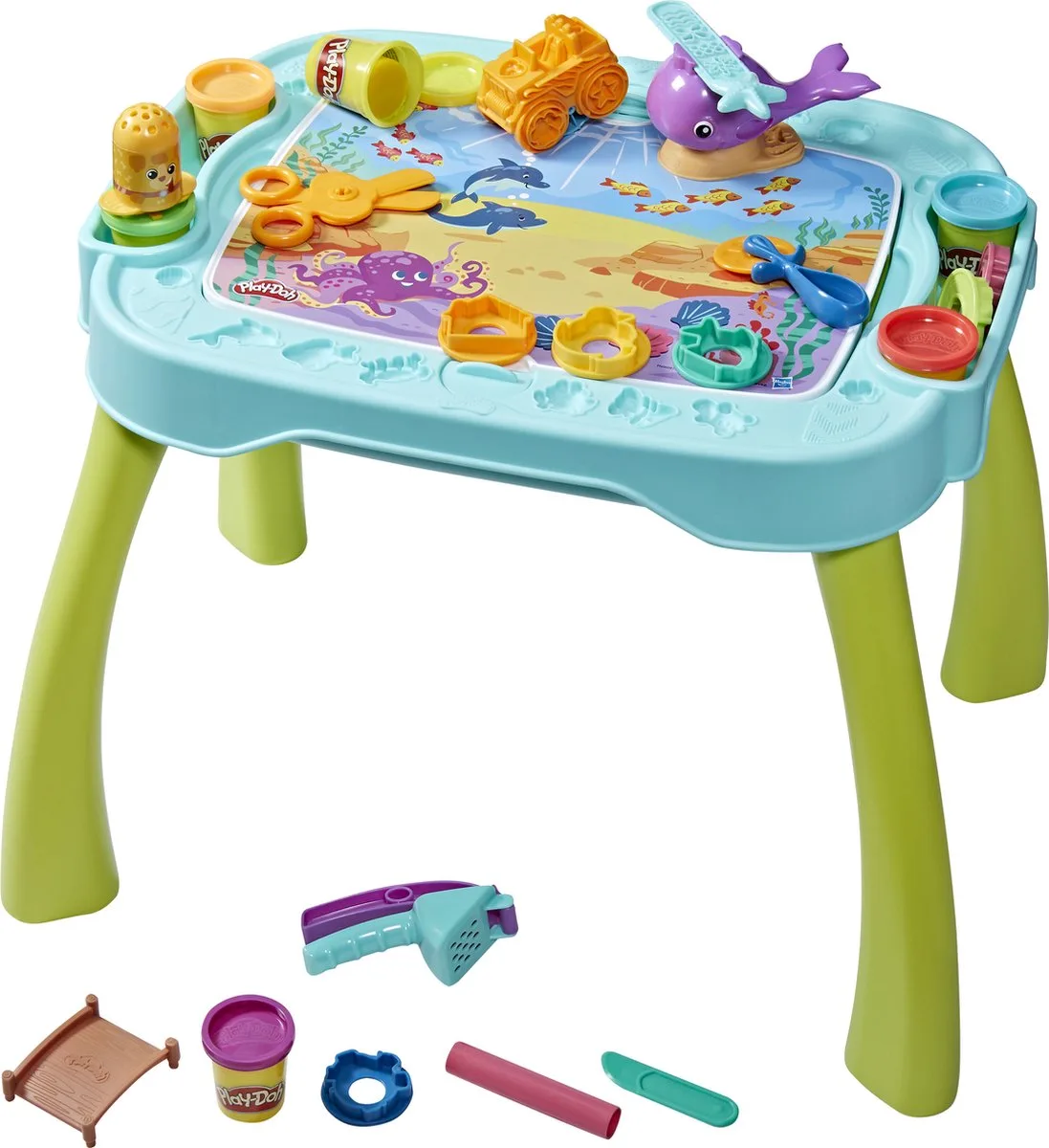 Play-Doh 2-in-1 Creatief Starters Station - Boetseerklei - Activiteitentafel - Speeltafel by Play-Doh in Multicolour – product photo