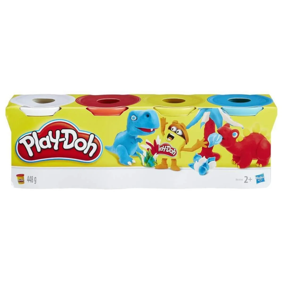 Play-Doh 4er Pack Knete Grundfarben de Play-Doh – photo du produit