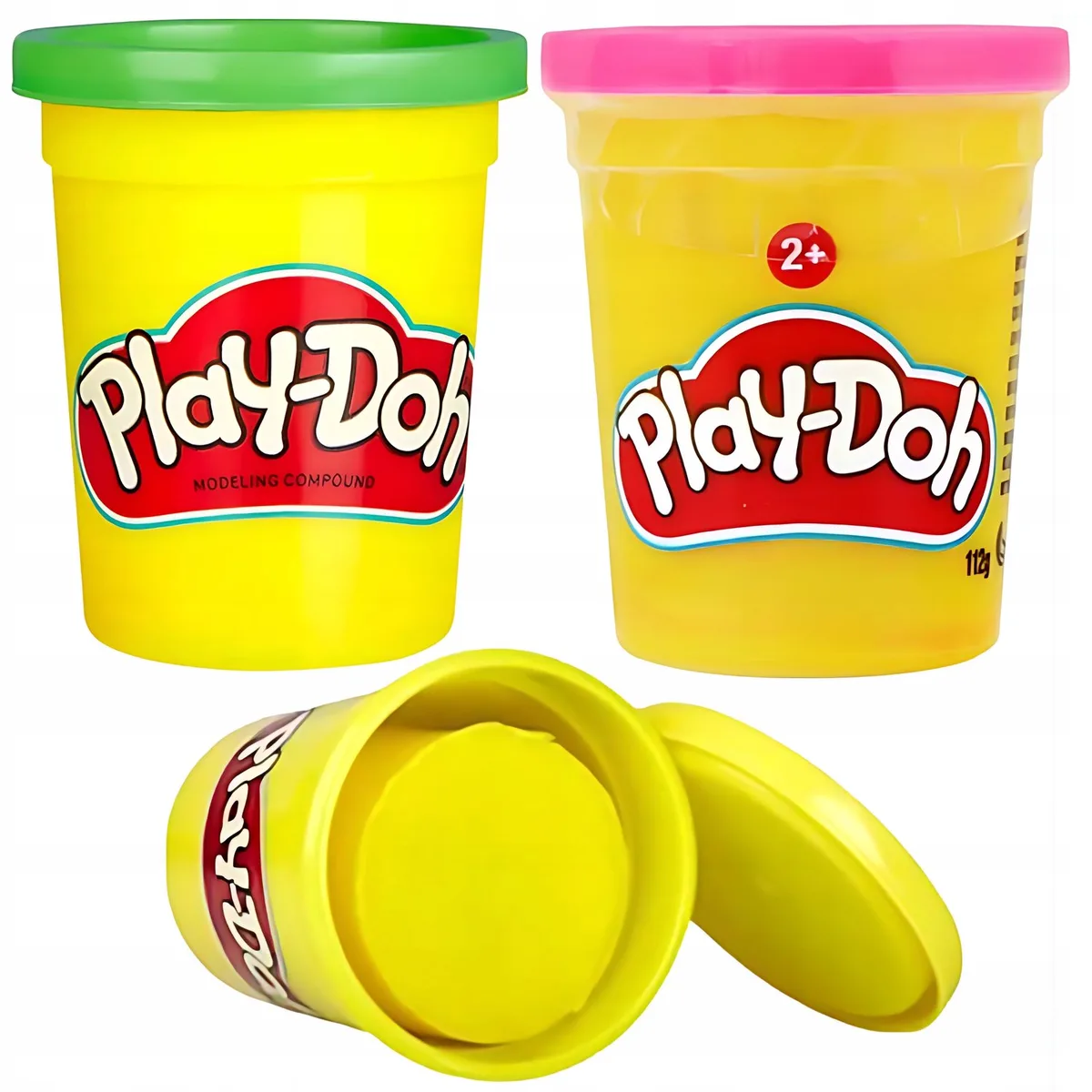 Potjes 3 kleuren - Speelklei de Play-Doh – photo du produit