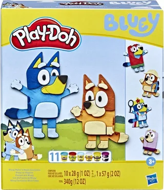 Speelset Bluey verkleed met 11 potten boetseerklei by Play-Doh in Bluey-Play-Doh – product photo 1 of 2