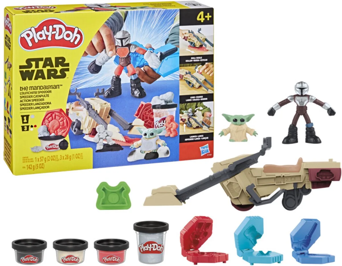 Star Wars The Mandalorian - Boetseerklei fra Play-Doh i Flerfarvet – produktbillede