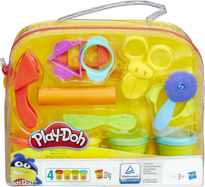 Starter Set Lekset med Modellera och Förvaringsväska från Play-Doh i Flerfärgad – produktbild 1 av 2