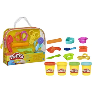 Starterset - Boetseerklei - Inclusief 4 potjes klei från Play-Doh i Flerfärgad – produktbild 2 av 4