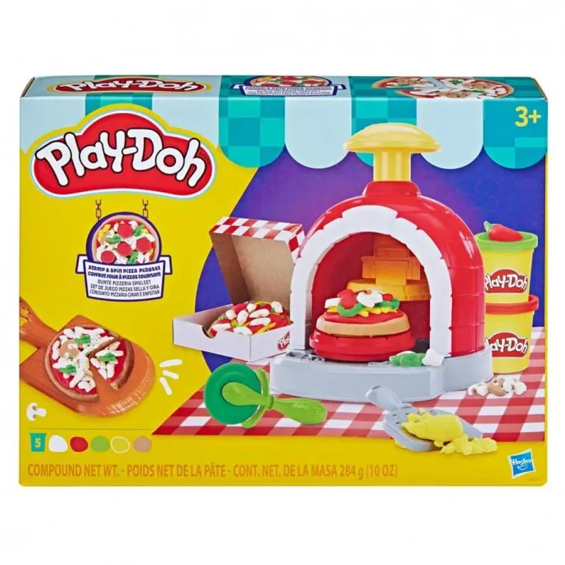 Rafraîchissement Du Four à Pizza de Play-Doh en Multicolore – photo du produit 4 sur 5