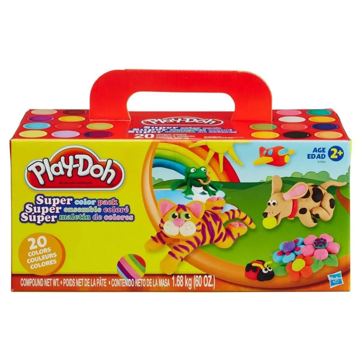 Super Farbenset, 20 Dosen de Play-Doh – photo du produit