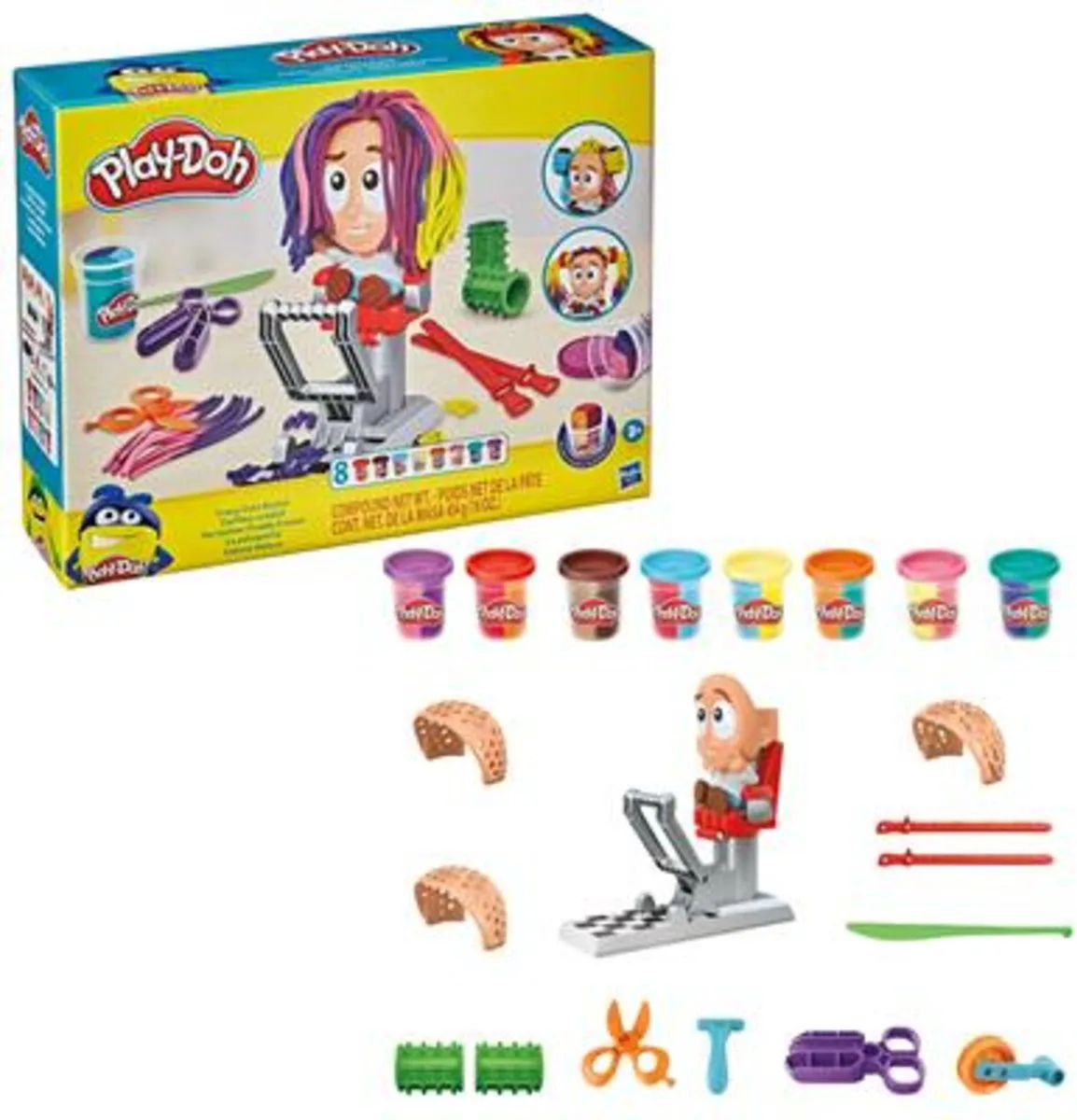Super Stylist - Klei Speelset fra Play-Doh i Flerfarvet – produktbillede