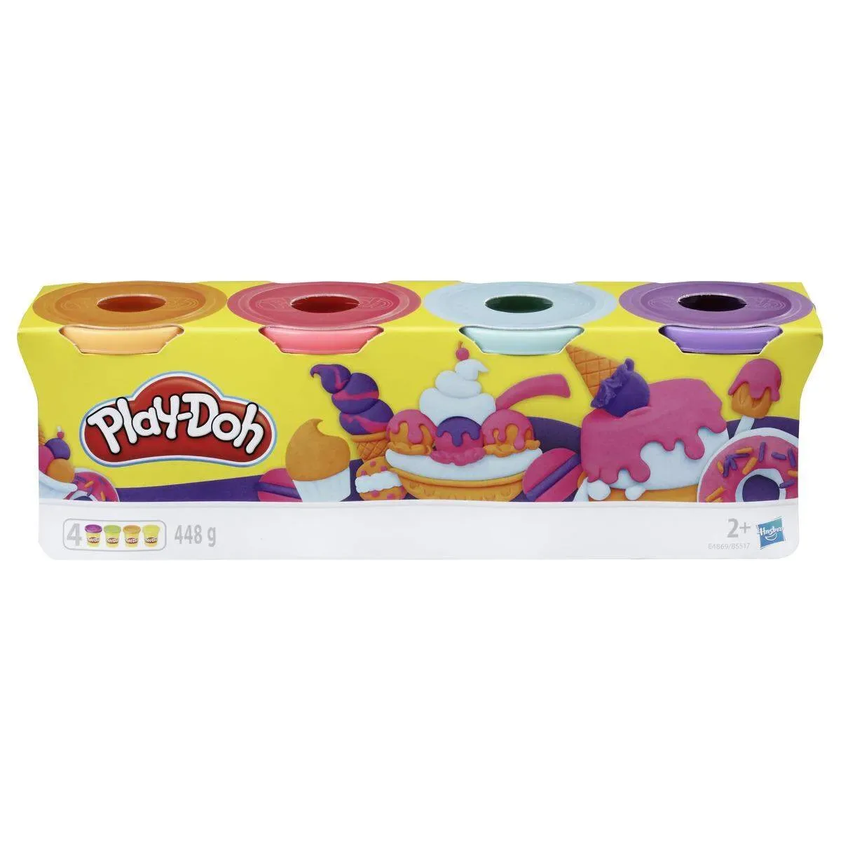 Sweet 4er Pack orange, pink, lila, hellblau de Play-Doh – photo du produit
