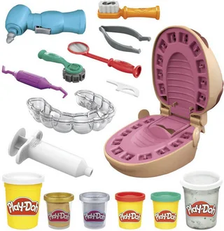 Top Tandarts Speelset - Boetseerklei - 8 Play-Doh potjes - Knutselen voor kinderen by Play-Doh in Multicolour – product photo 3 of 3