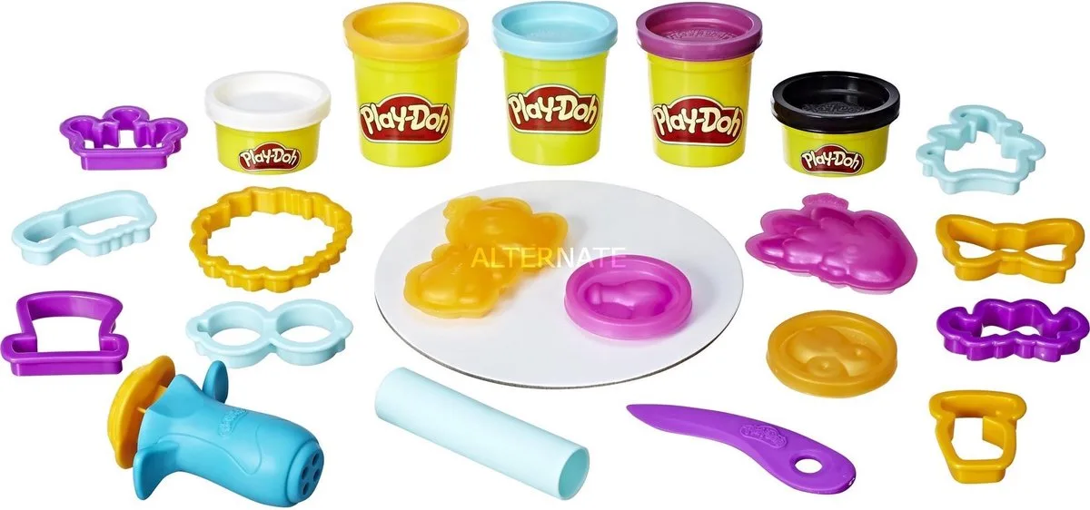 Touch uitbreiding met klei en vormen van Play-Doh in Zwart – productfoto