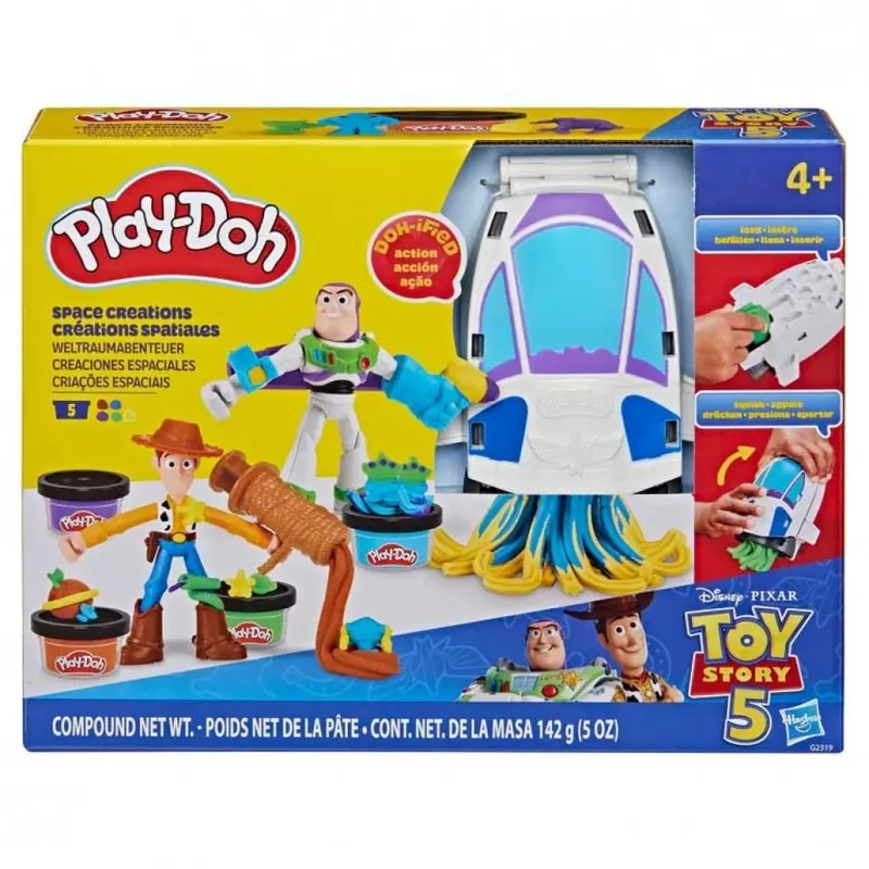 Toy Story Space Creations - Speelset de Play-Doh en Multicolore – photo du produit 4 sur 5